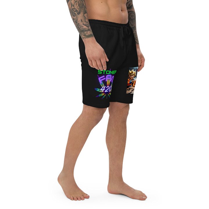 Casual Smoke Break Fleece Shorts product image (2)