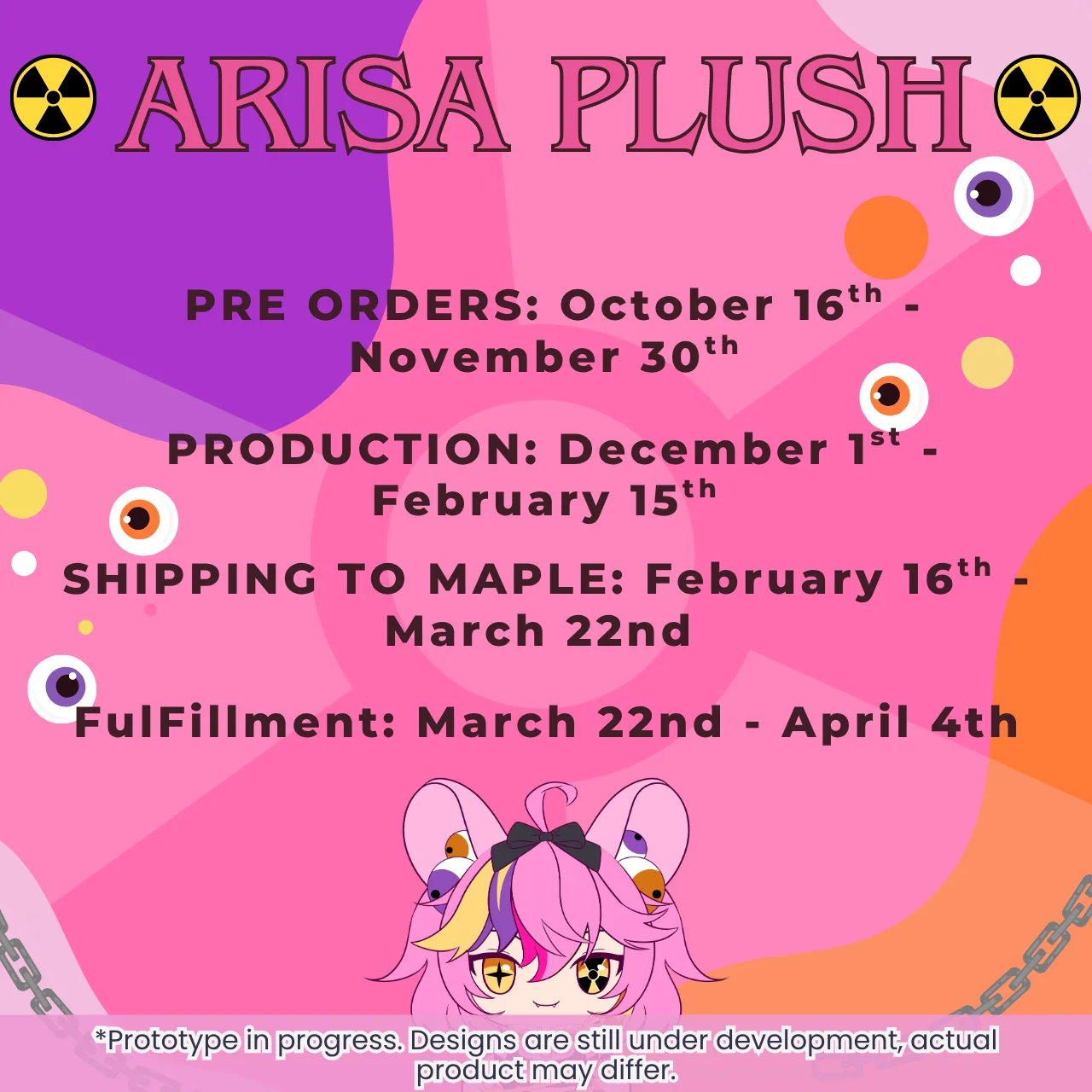 Arisa Plush - PRE ORDER product image (3)
