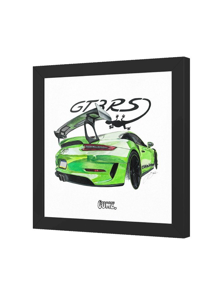 Green Lizard Framed Print product image (6)