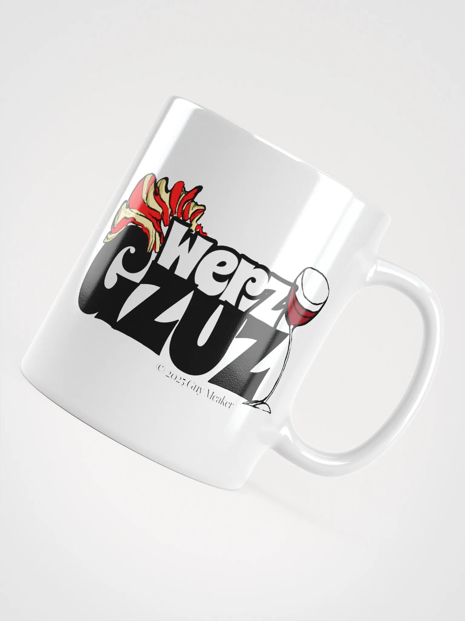 Werz Gzuz Brand On White Mug product image (12)