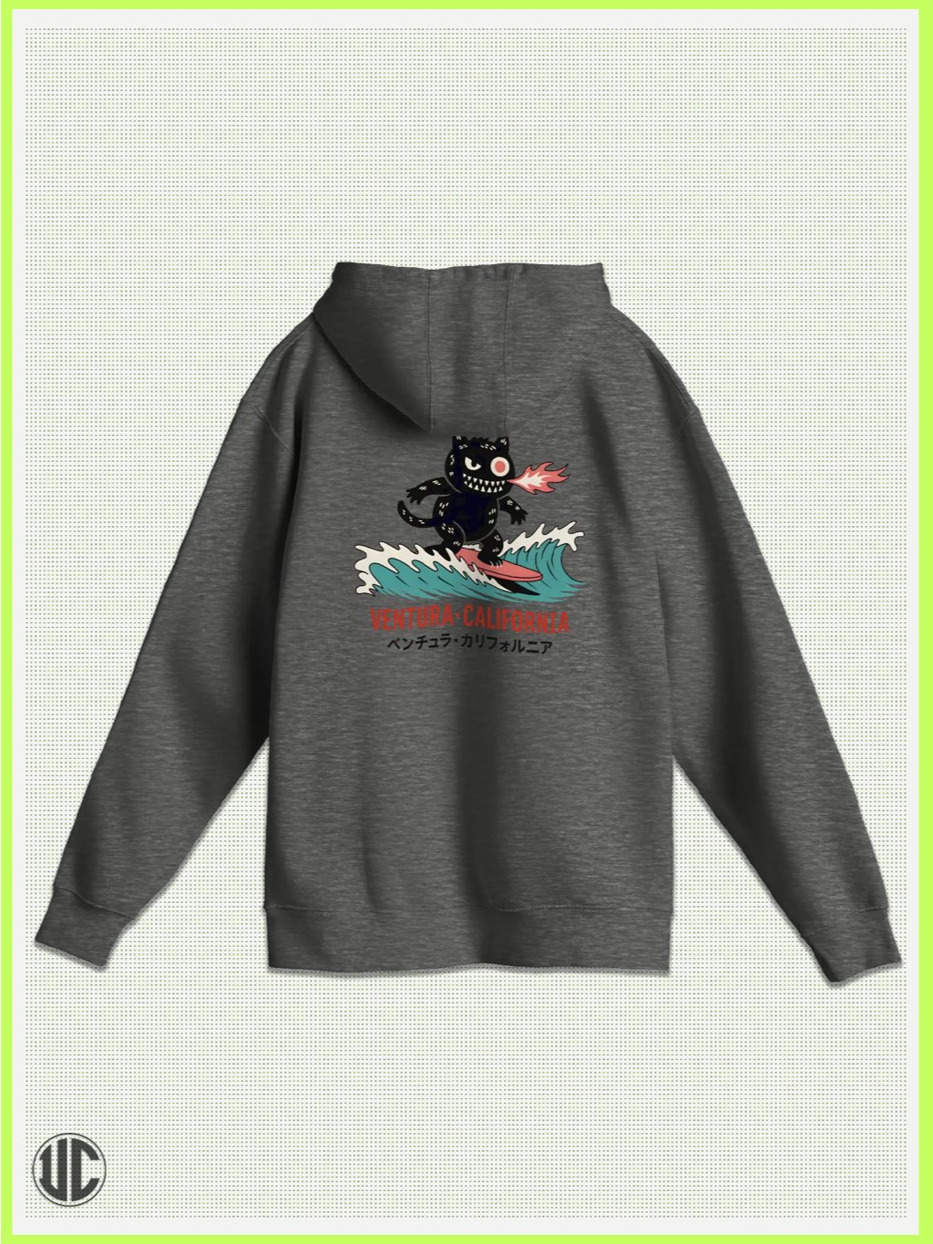 UnkoCon – Ventura CA Surfer Pullover Hoodie product image (1)