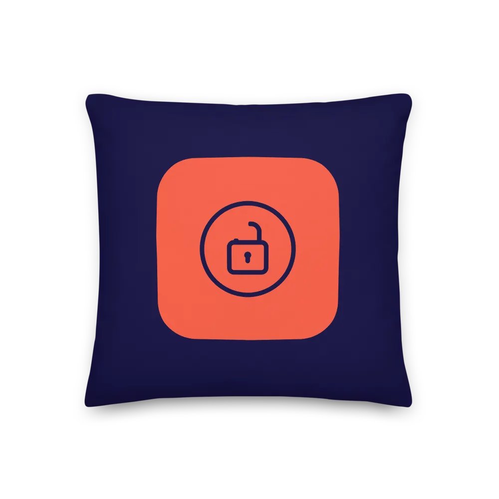 Lock / Unlock Icon Pillow product image (2)