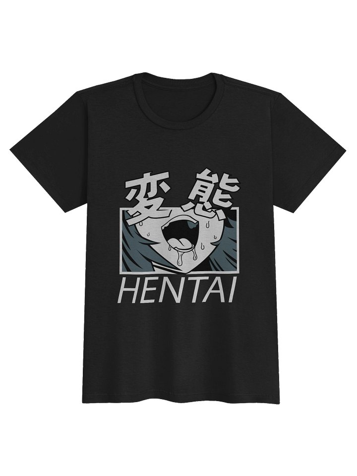 Hentai Kanji Women's Graphic Tee | Softstyle Anime Expression T-Shirt product image (1)