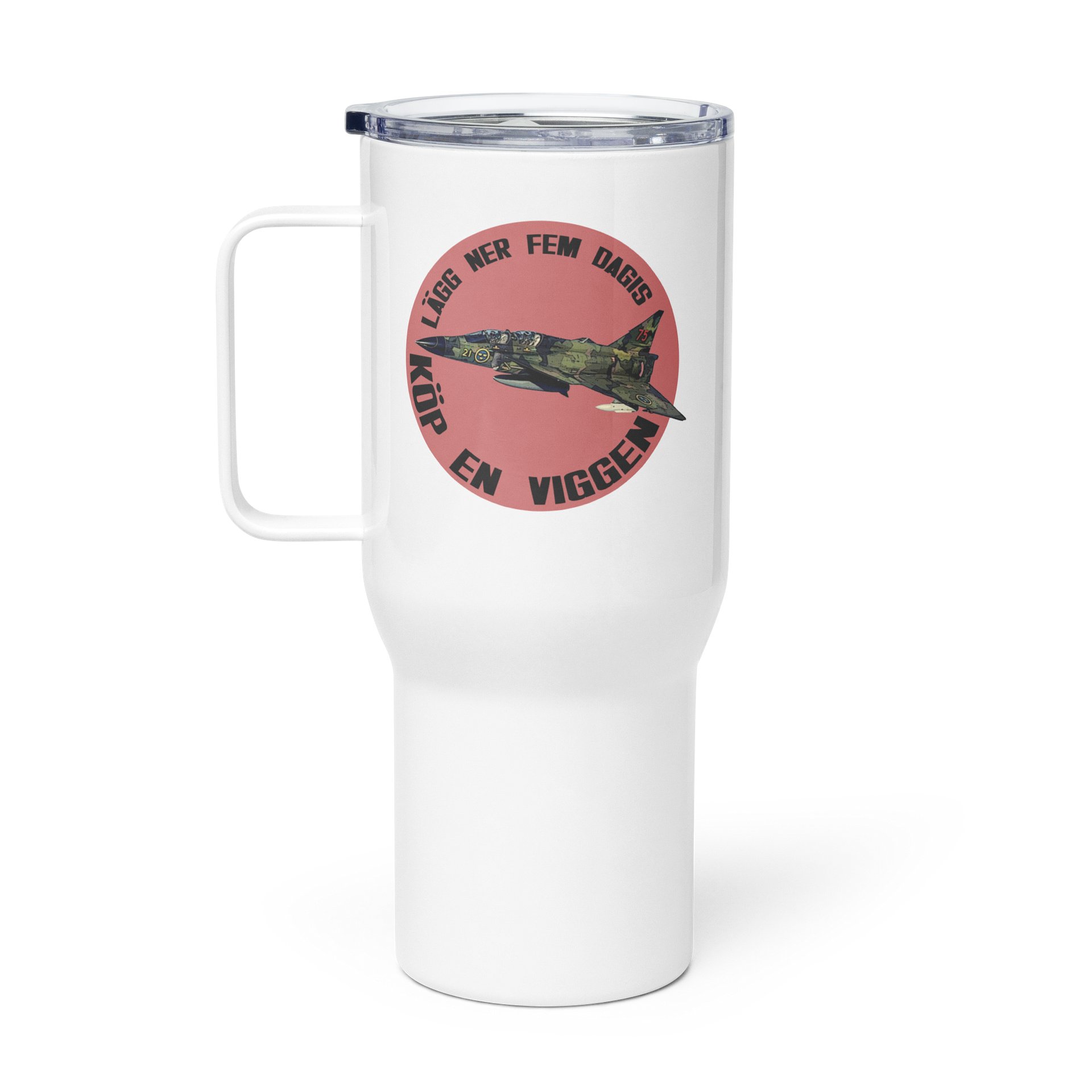 Lägg ner fem dagis - köp en Viggen (Termosmugg) product image (1)