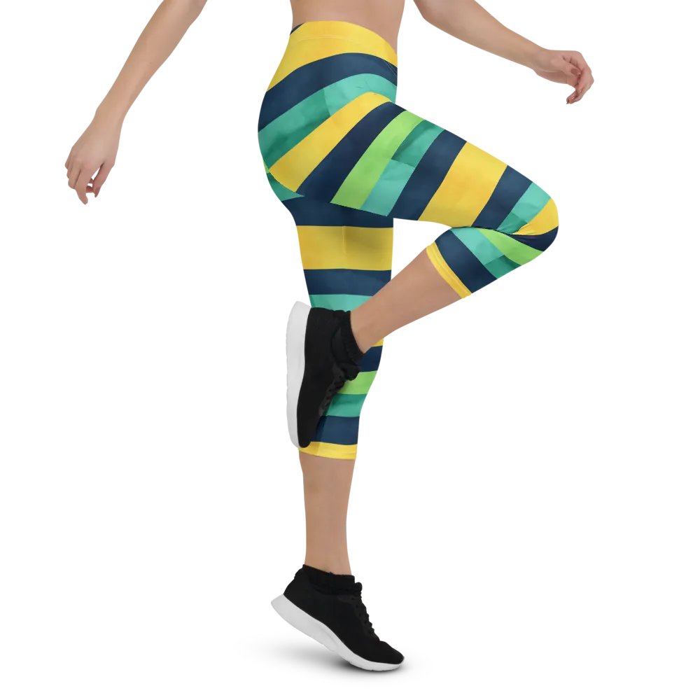 Stripes of Dyspraxia Capris product image (4)