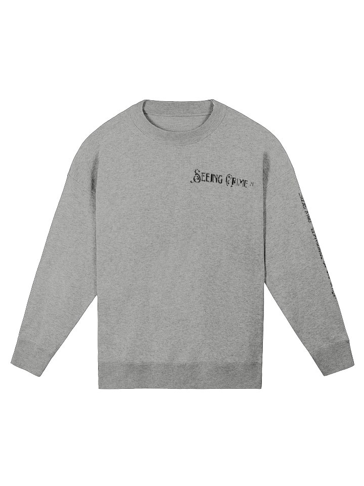 Seeing Crime ™️ Knitted Sweater product image (2)