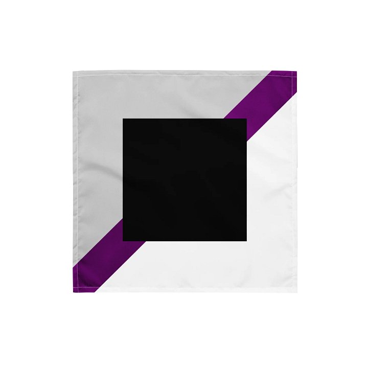 Demisexual Pride Bandana product image (1)
