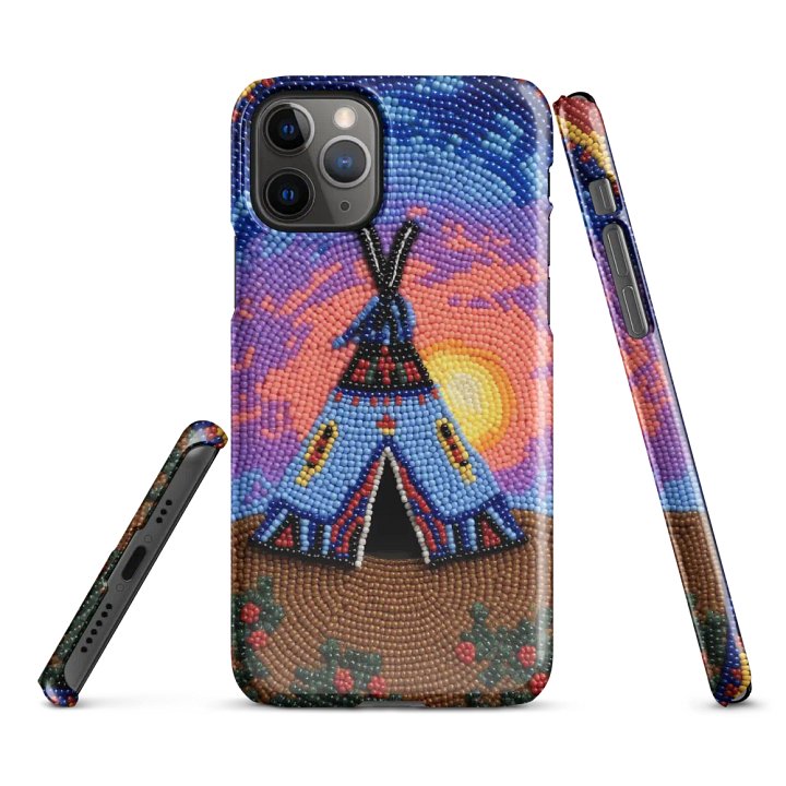 Tepee Sunrise Snap Case product image (2)