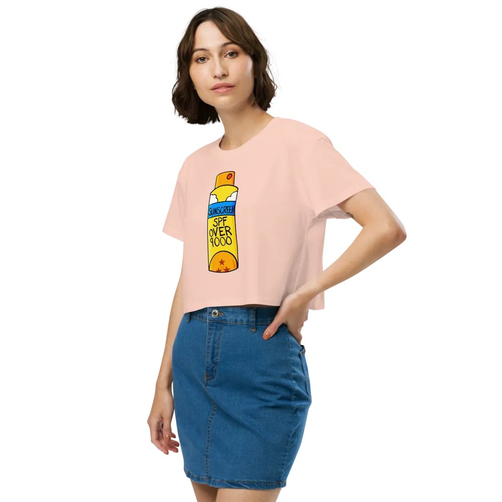 SPF Over 9000 Short Sleeve Crop Top product image (8)