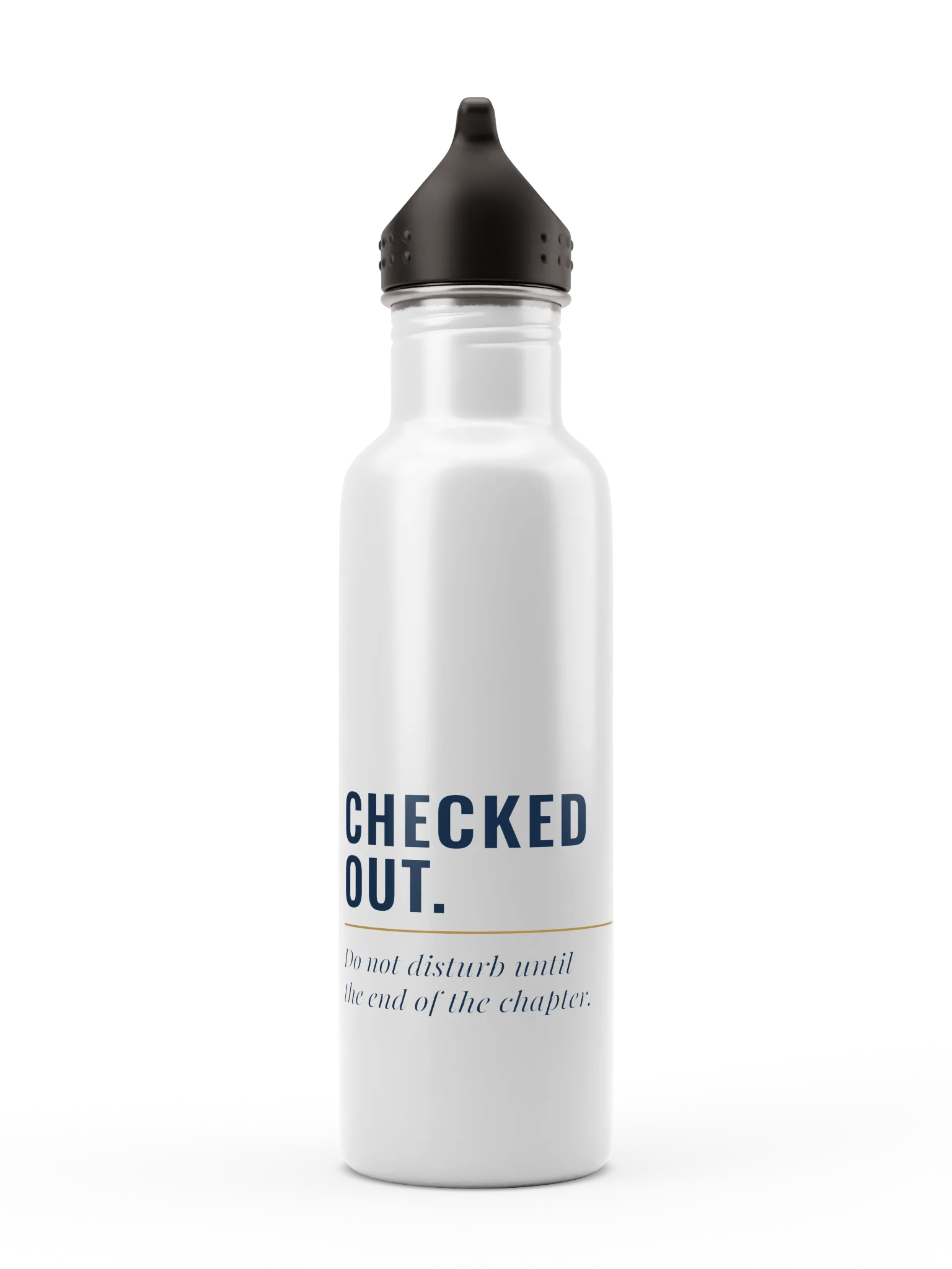 Checked Out Water Bottle product image (2)