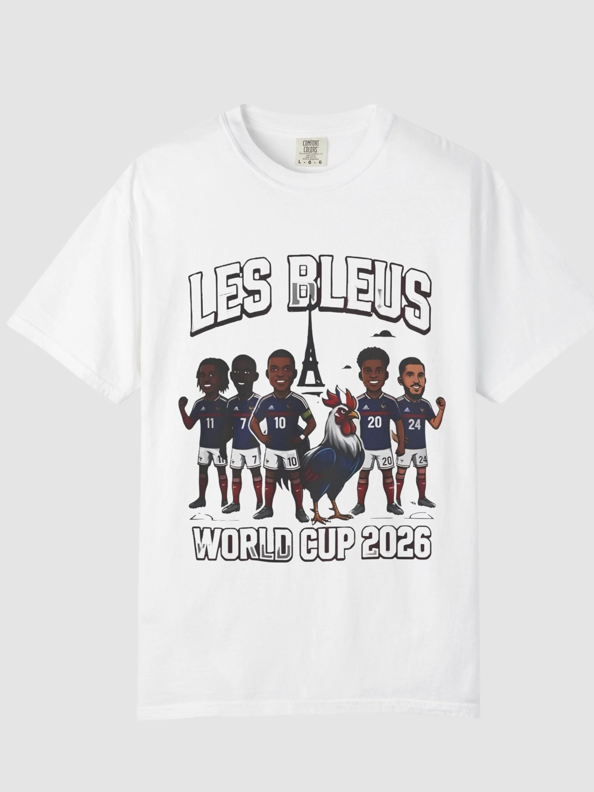 Les Bleus France Soccer National Team World Cup 2026 Shirt product image (2)