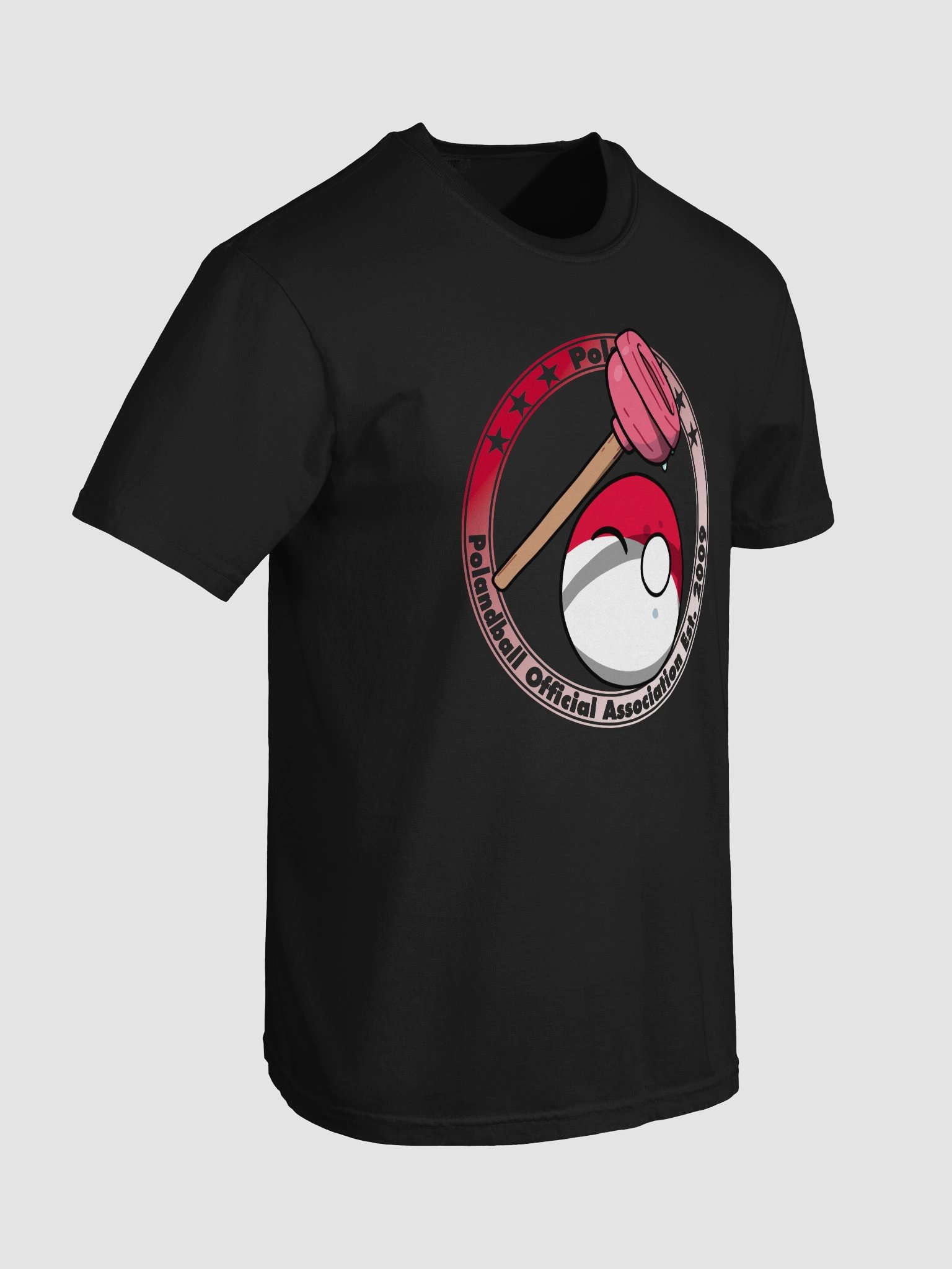 Polandball Official Association T-shirt - Poland B product image (2)