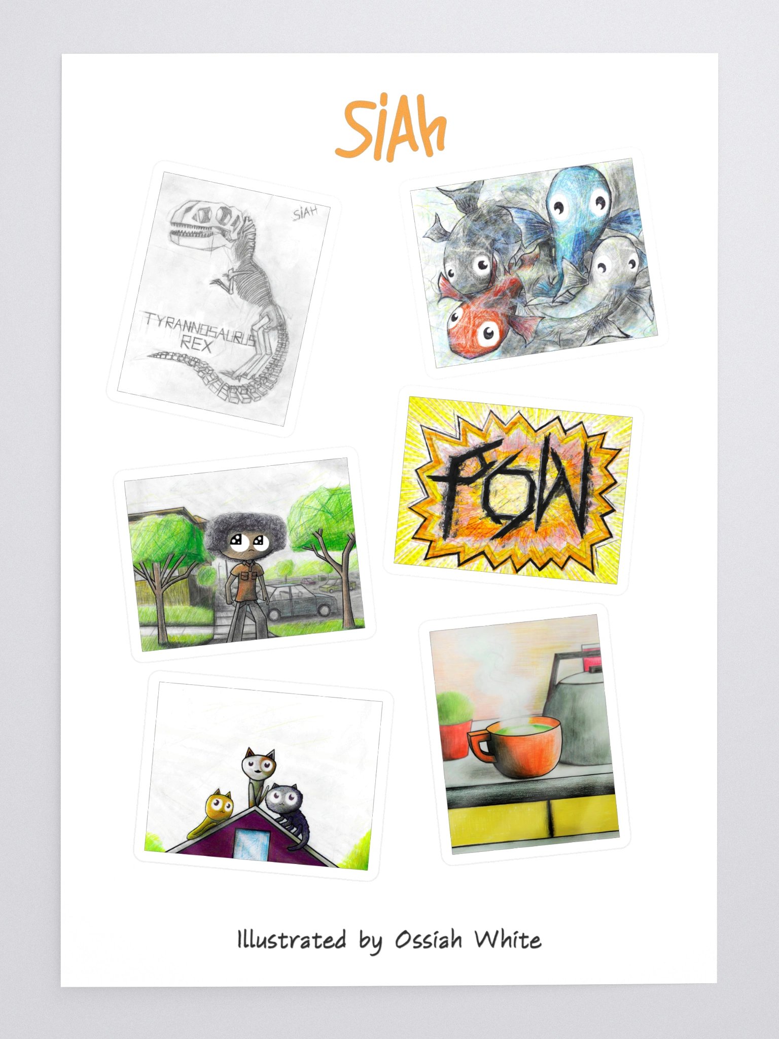SiAh sticker collection 1 product image (3)