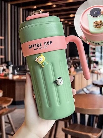 Furastore Smart Kawaii LED Mug: 17oz Insulated Thermal Cup product image (3)