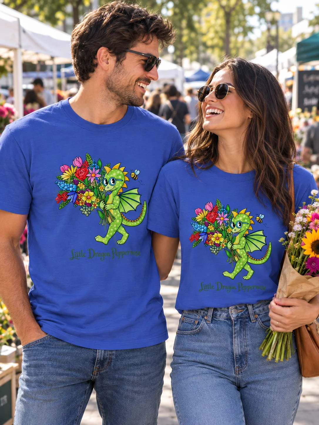 Peppernose & The Garden Bouquet Tee product image (1)