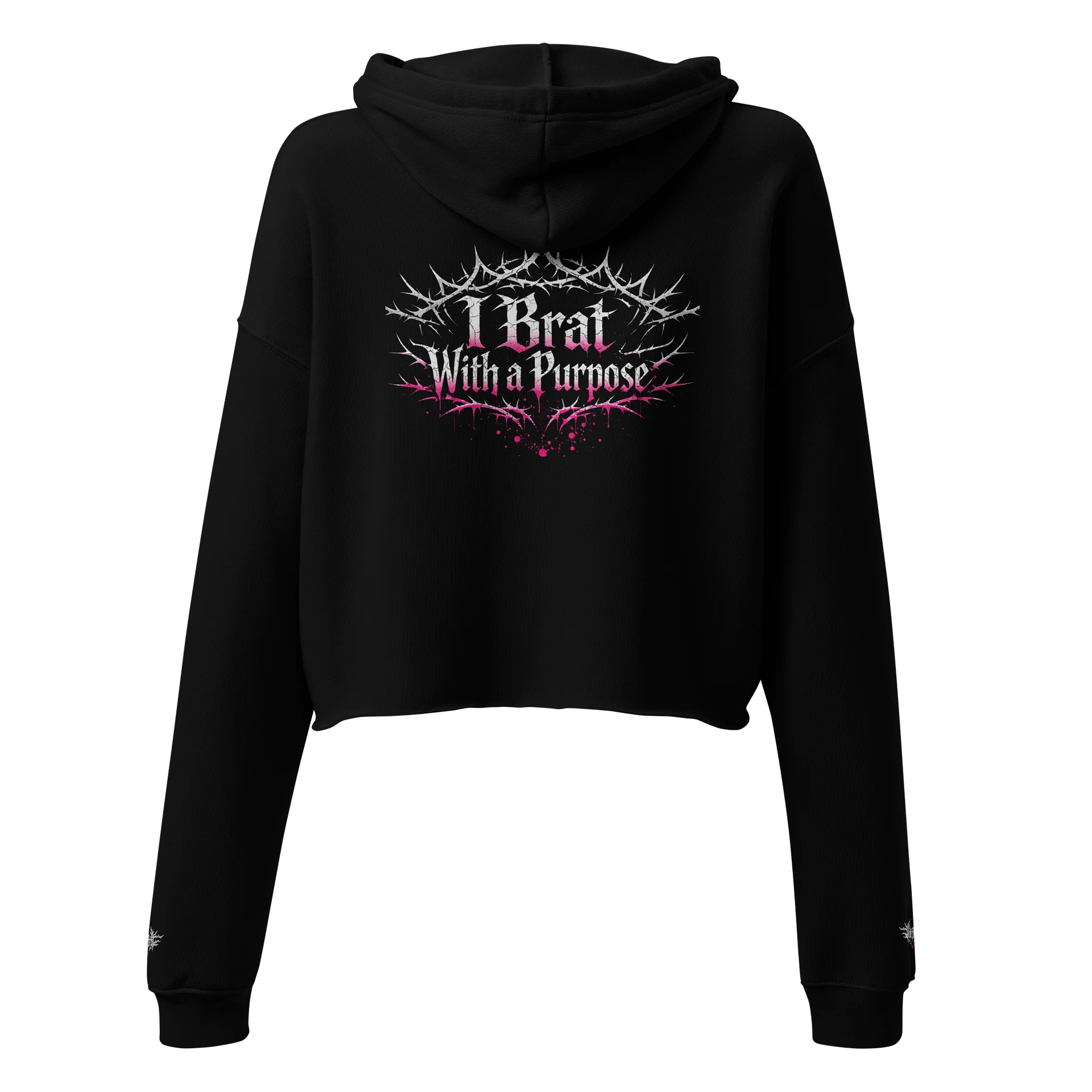 The Void Brat Sequel Crop Hoodie product image (3)
