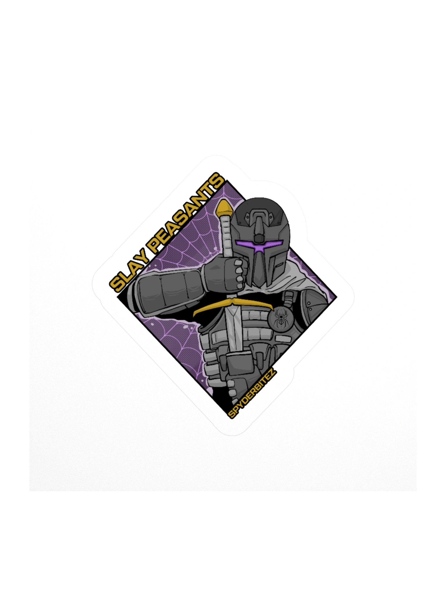 Spyderbitez "Slay Peasants" Sticker product image (3)