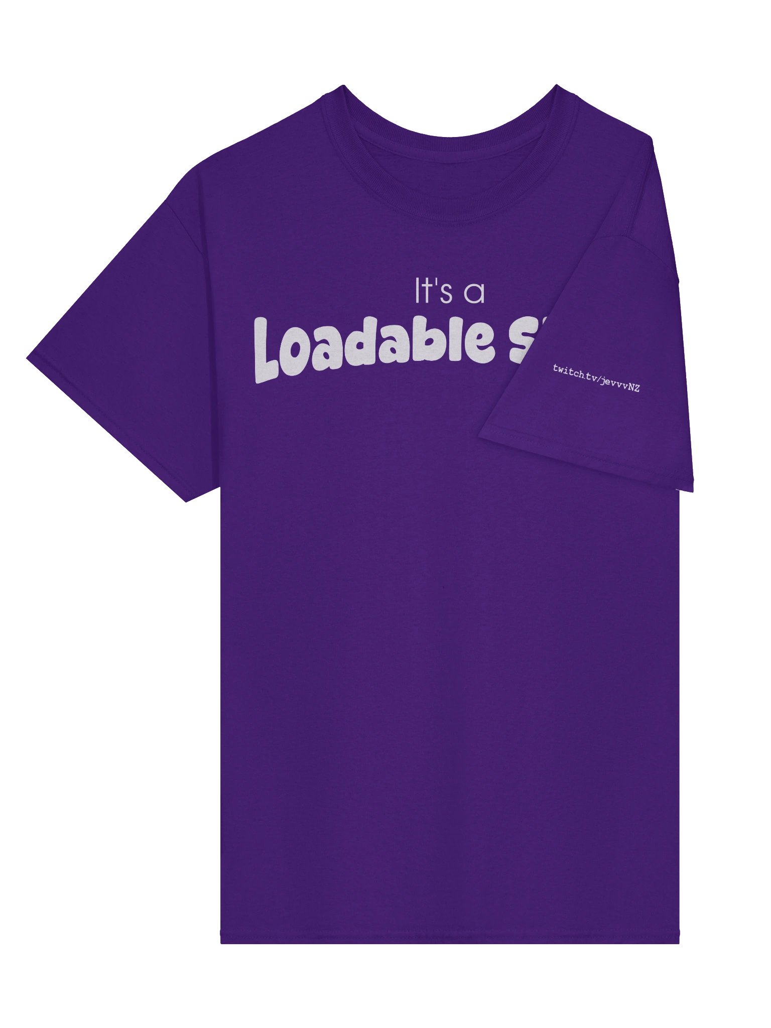Loadable Shirt - chunky text, weird a! product image (3)