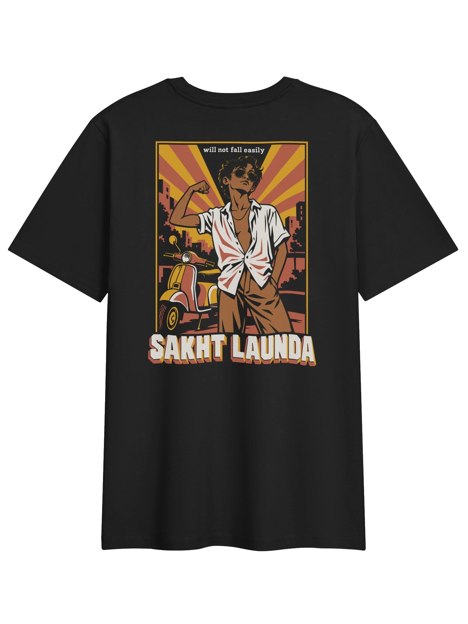 Sakht Launda (Organic Tee, Front and Back) product image (2)