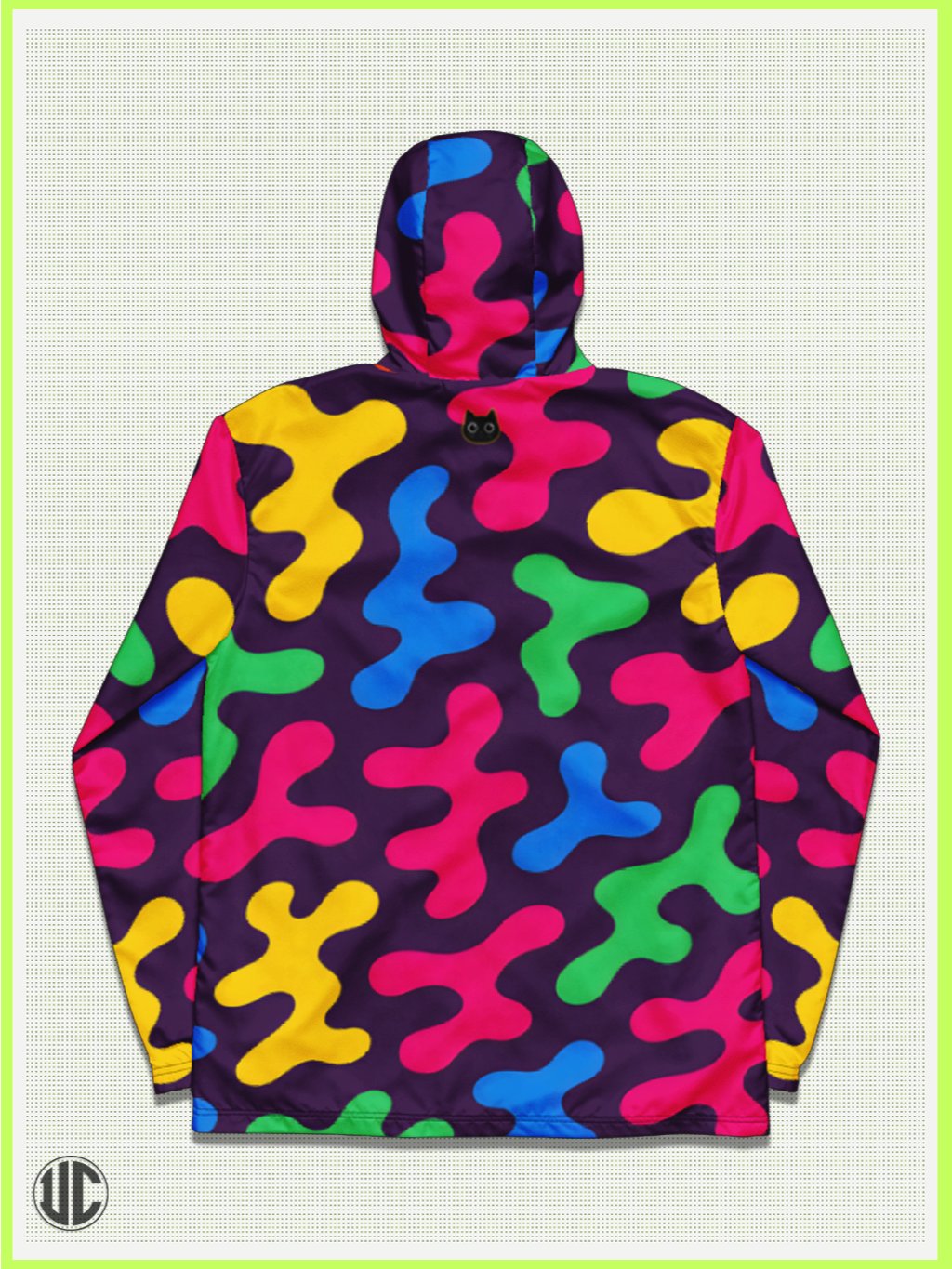 Nova’s Windbreaker – Acid Pop Camo product image (2)