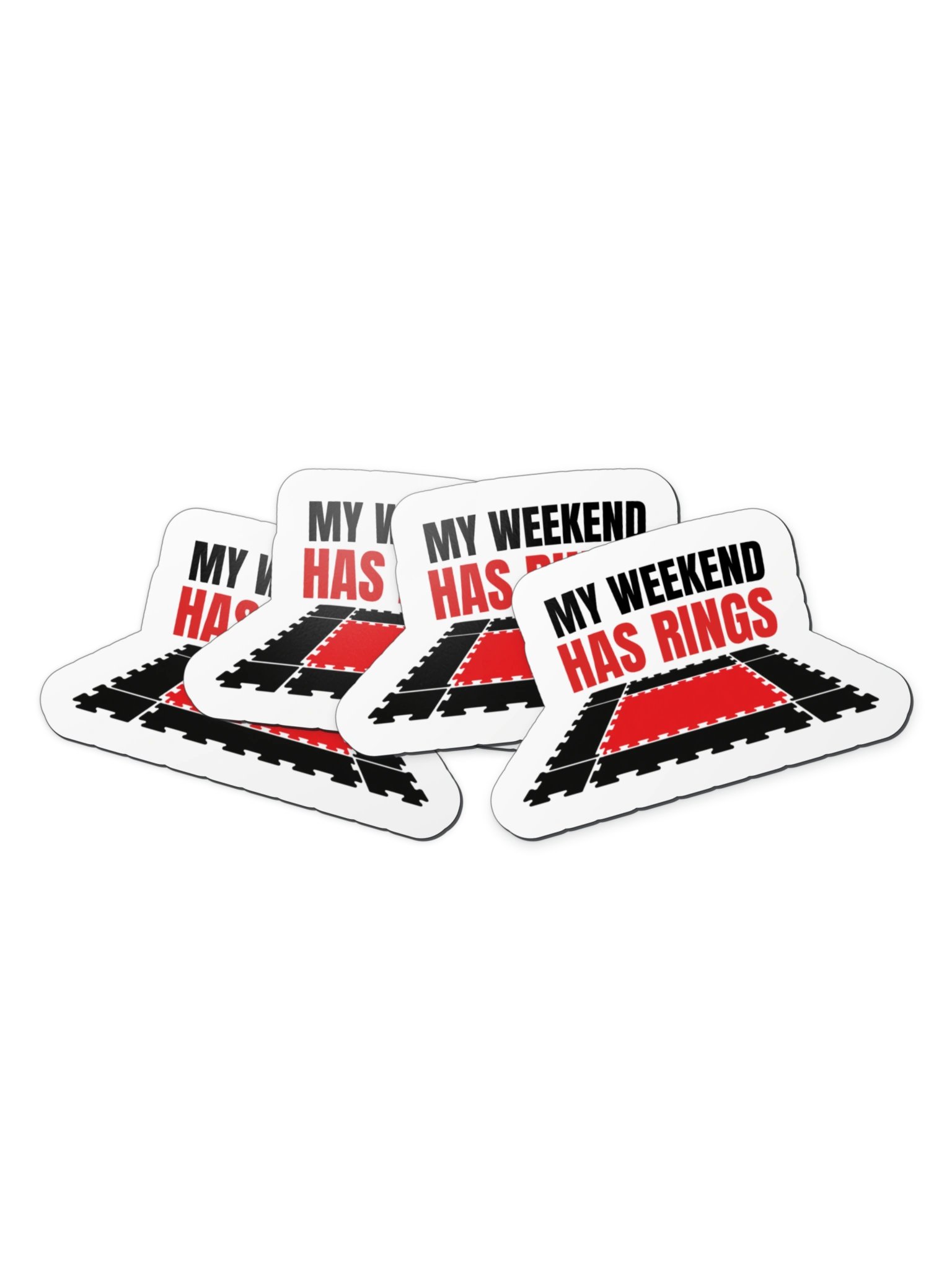 My Weekend Has Rings Magnet product image (6)
