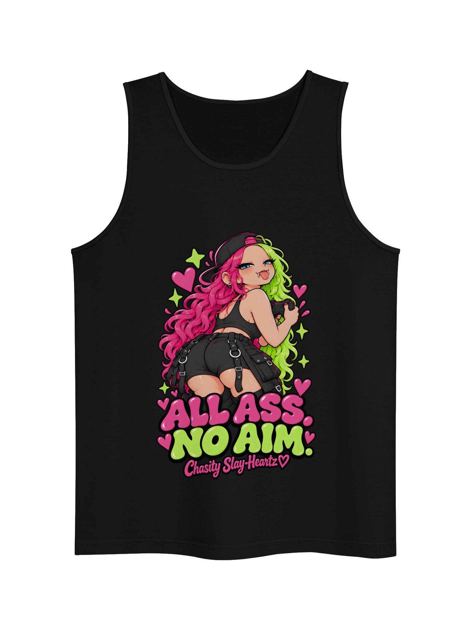 All Ass. No Aim. - Chad Graphic Tank product image (4)