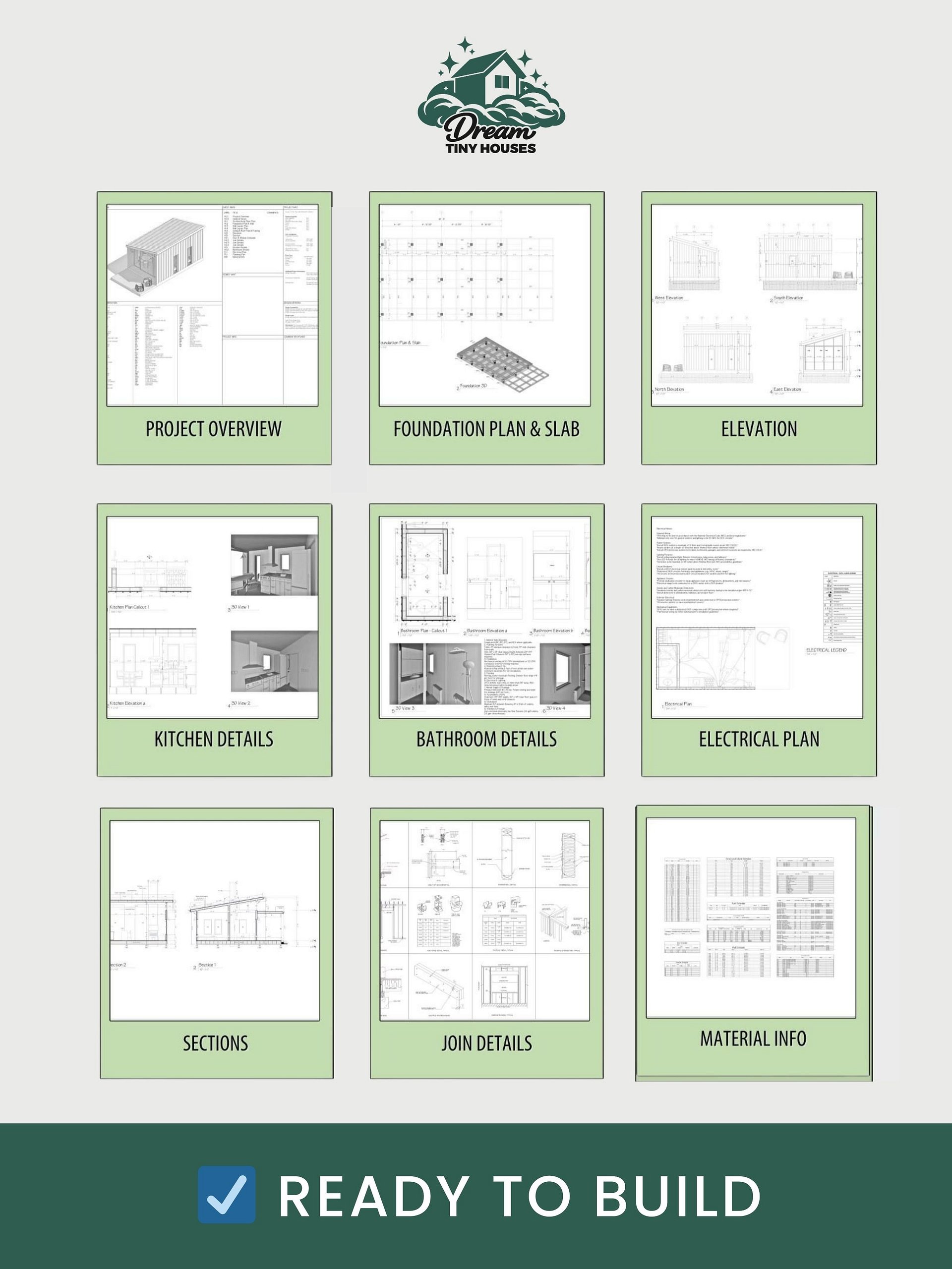 The Vitrine Tiny House Blueprint Set (CAD File + Materials List) product image (8)