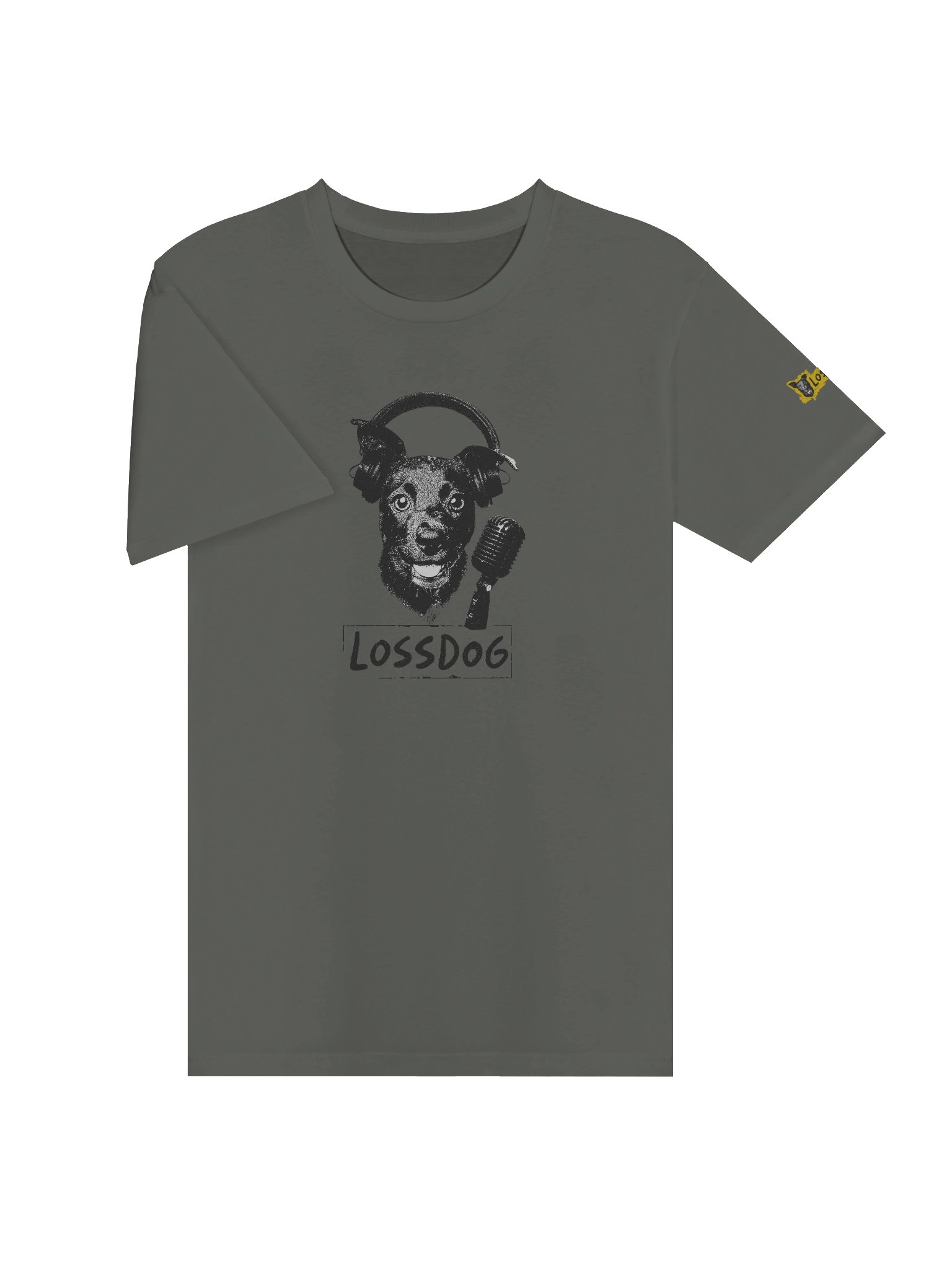 Lossdog Headphones Unisex Tee product image (3)