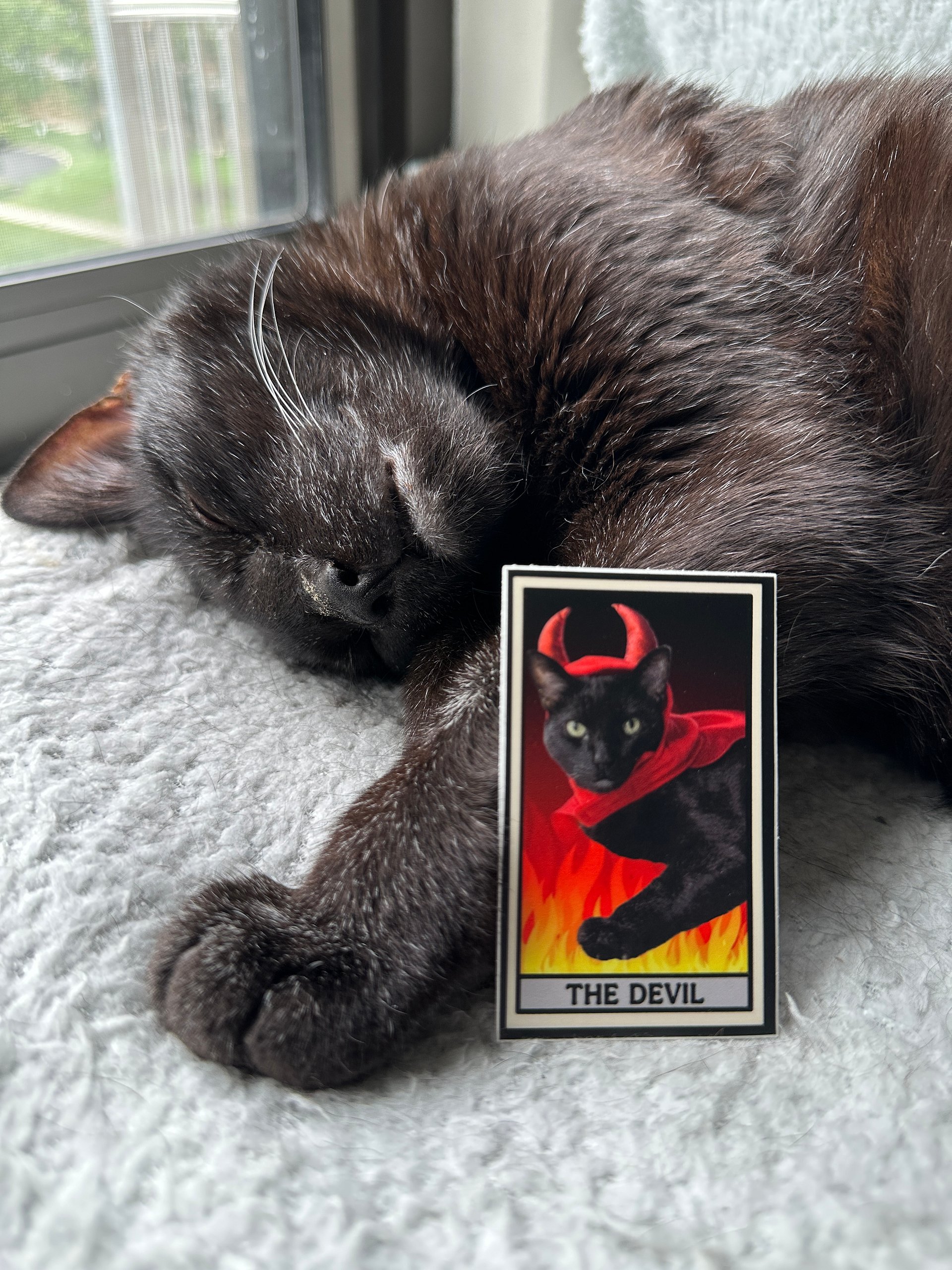 The Devil tarot card sticker product image (2)