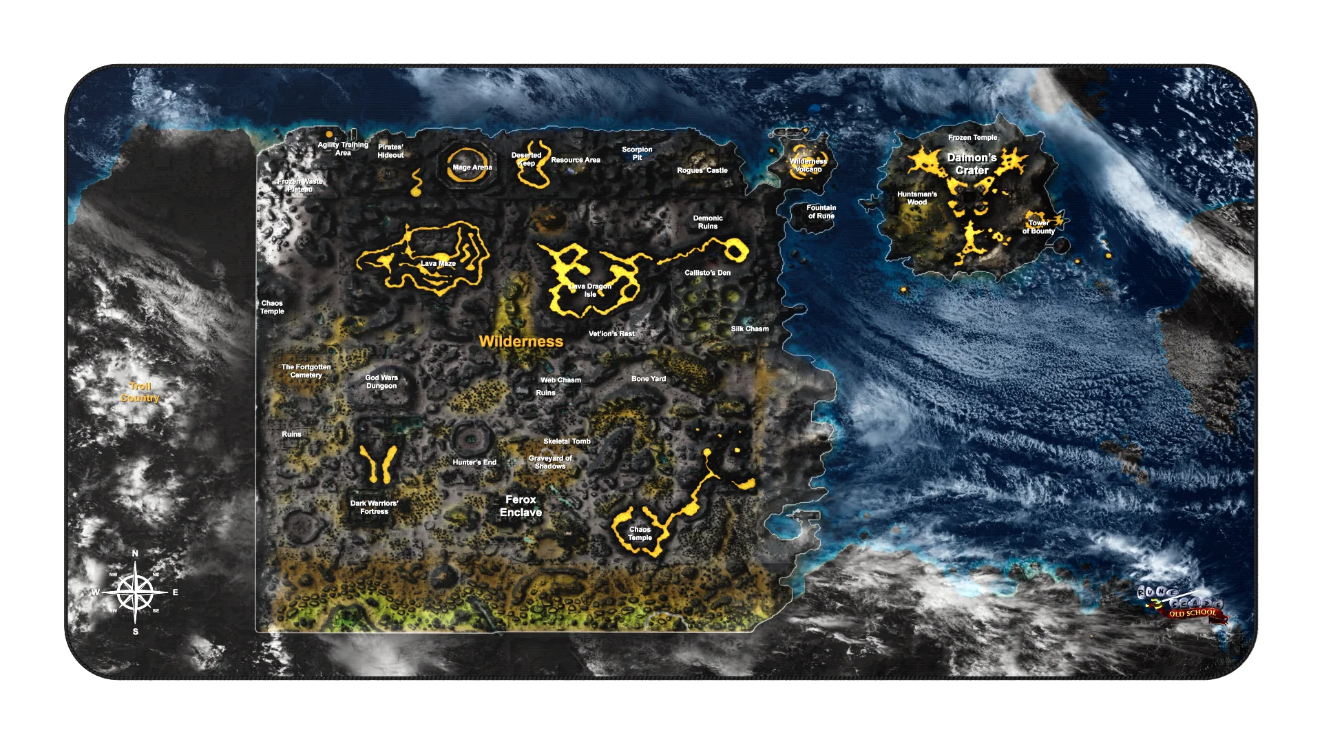 Detailed Wilderness Desk Mat product image (6)