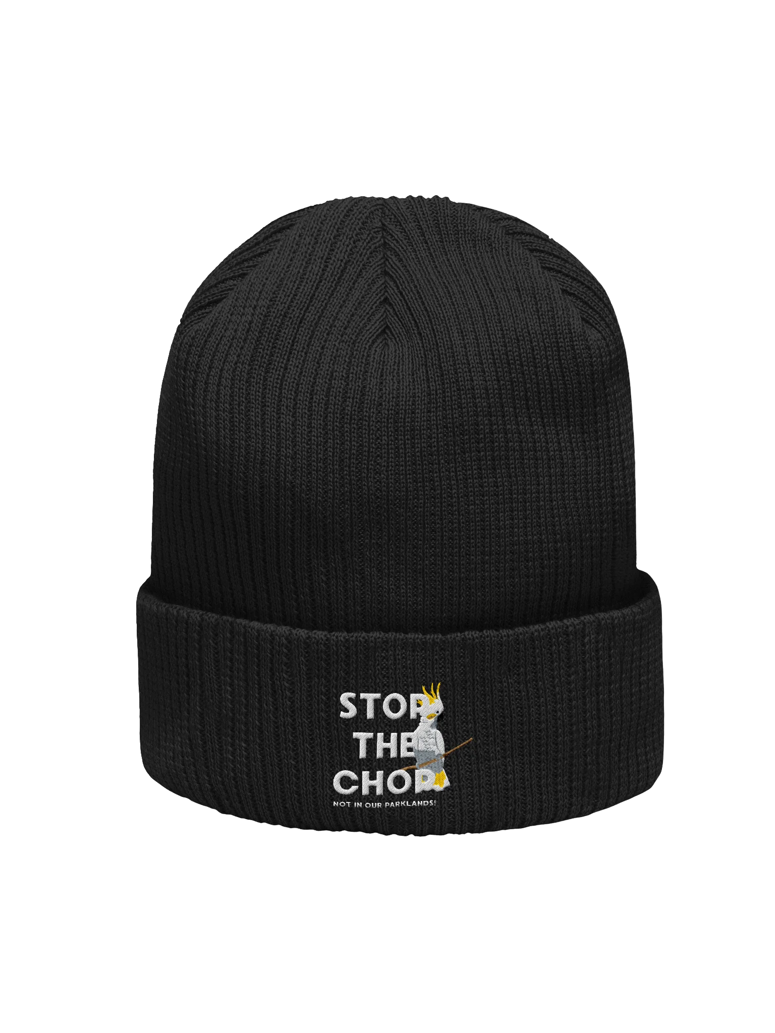 STOP THE CHOP | SC Cockatoo | Organic Beanie product image (1)