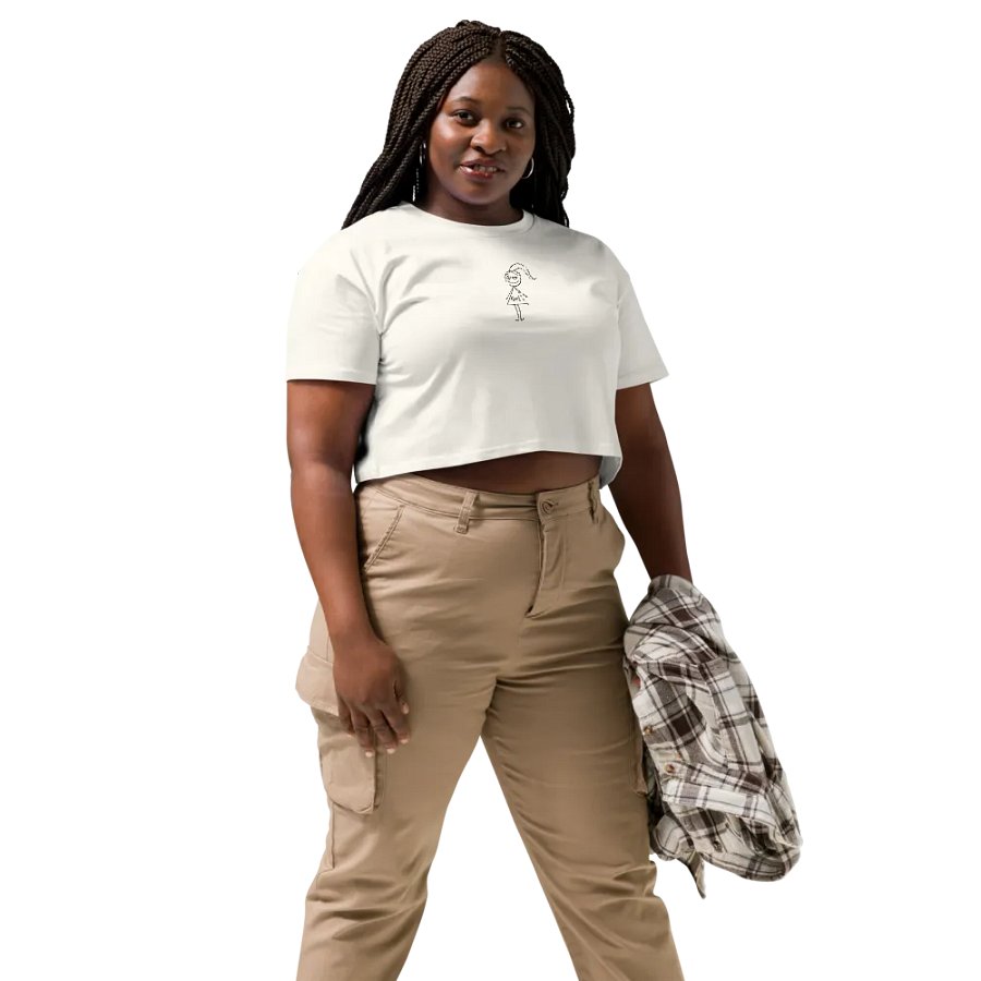 Feral Cream Crop Top product image (3)