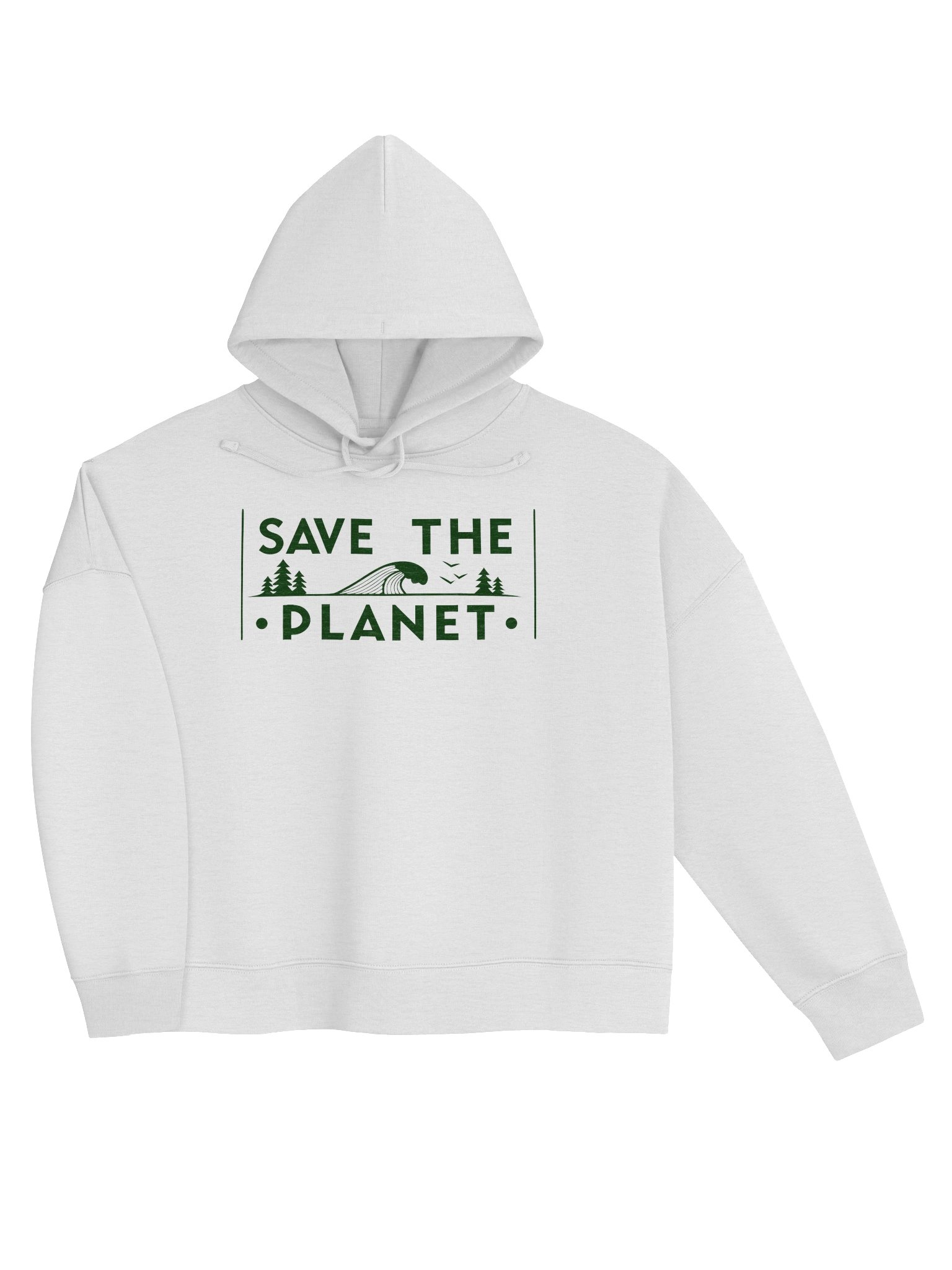 Save the Planet Organic Cotton Hoodie product image (7)