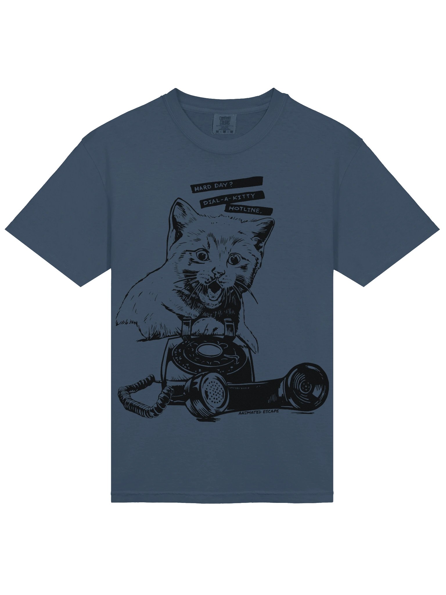 DIAL-A-KITTY HOTLINE TEE product image (2)