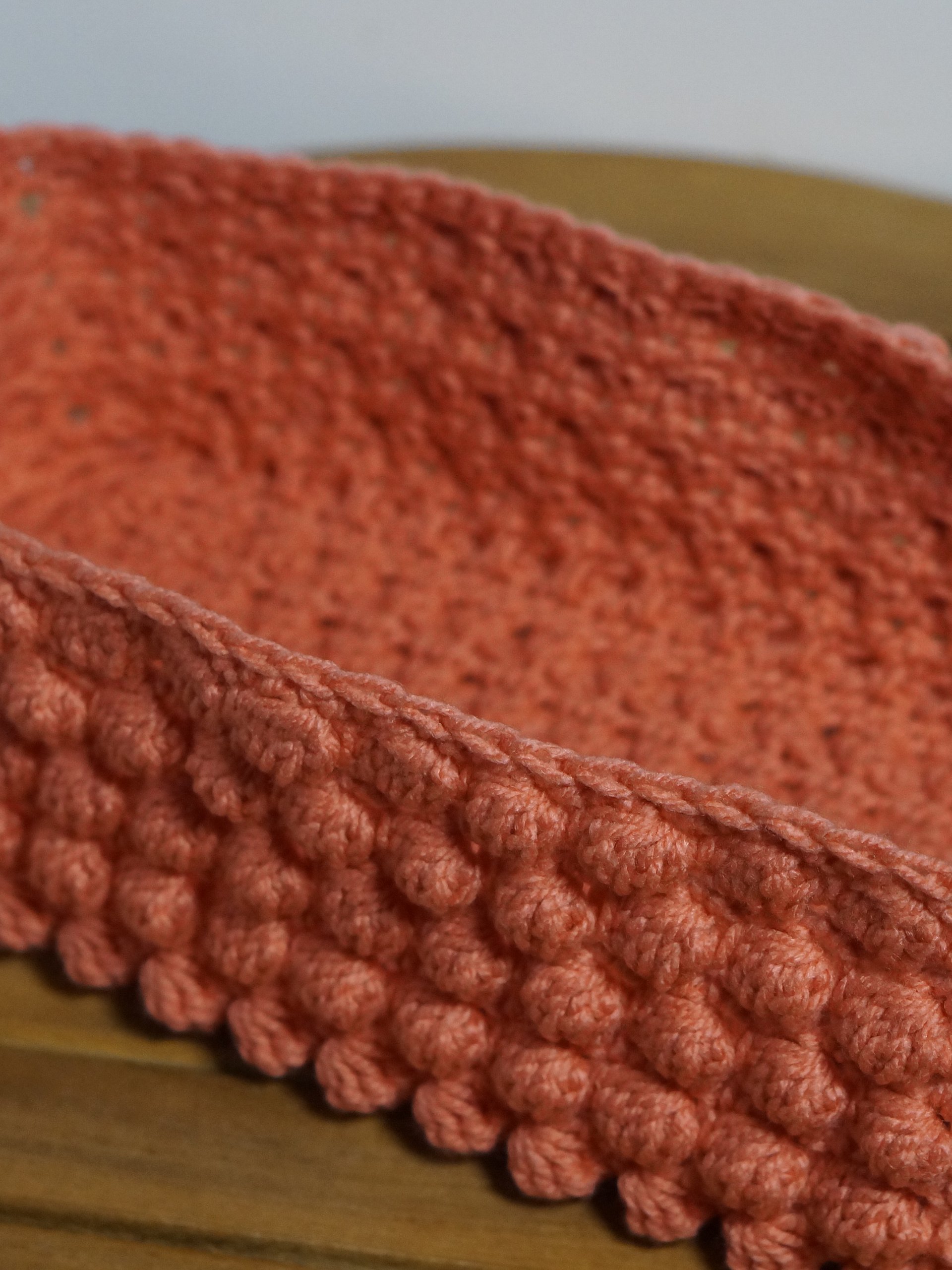 Bobble basket Crochet pattern product image (8)