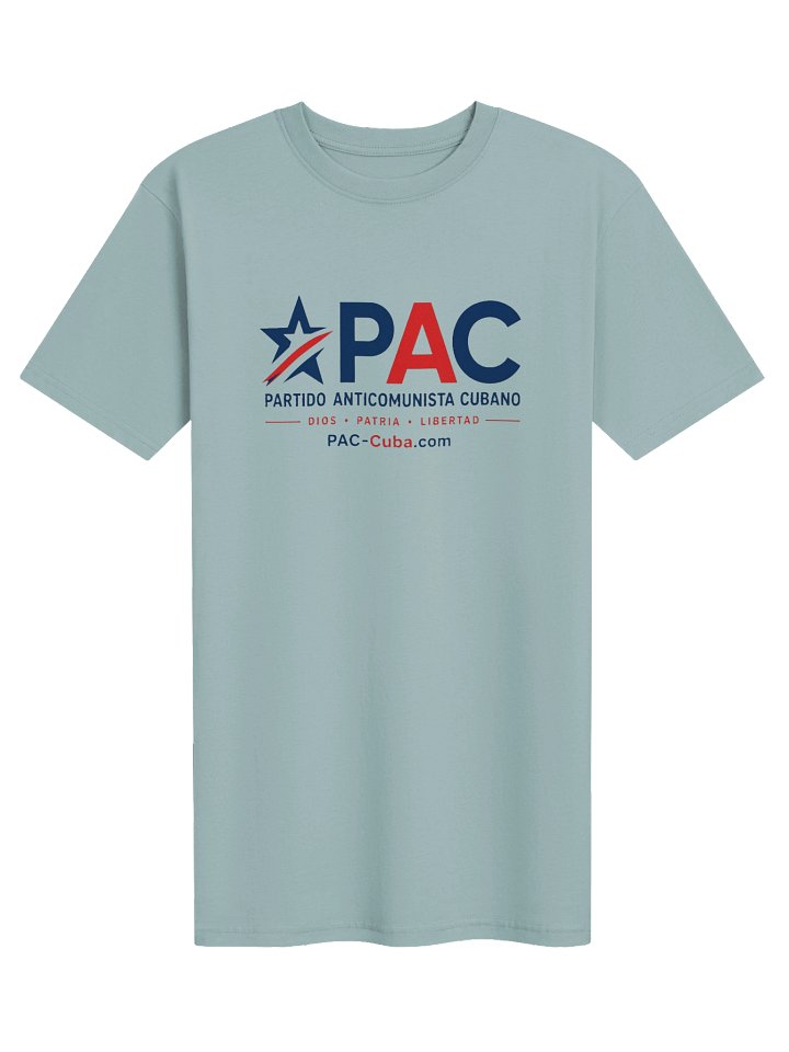 Camiseta Blanca – Logo PAC | Partido Anticomunista Cubano product image (1)