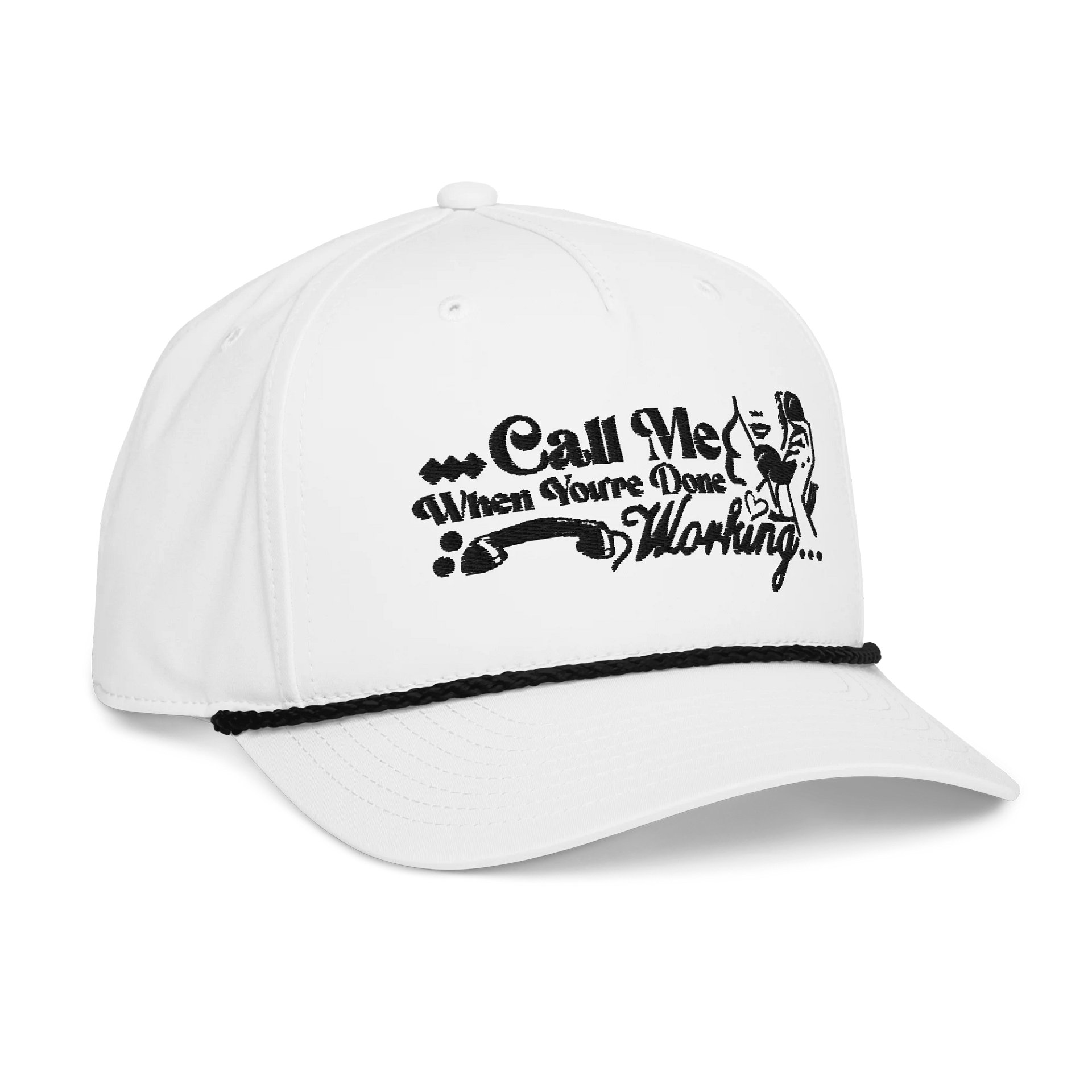 Unisex Need That Rope Hat (White) - Freddy Tyler Paul Collab product image (4)