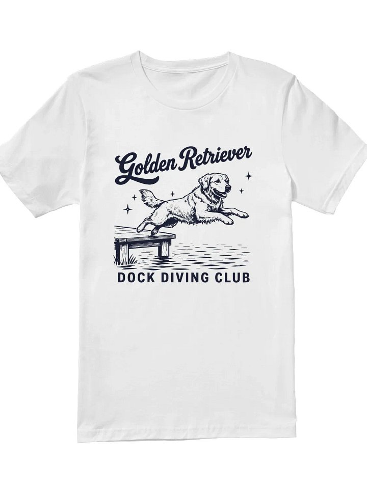 Golden Retriever Dock Diving Club Shirt product image (101)