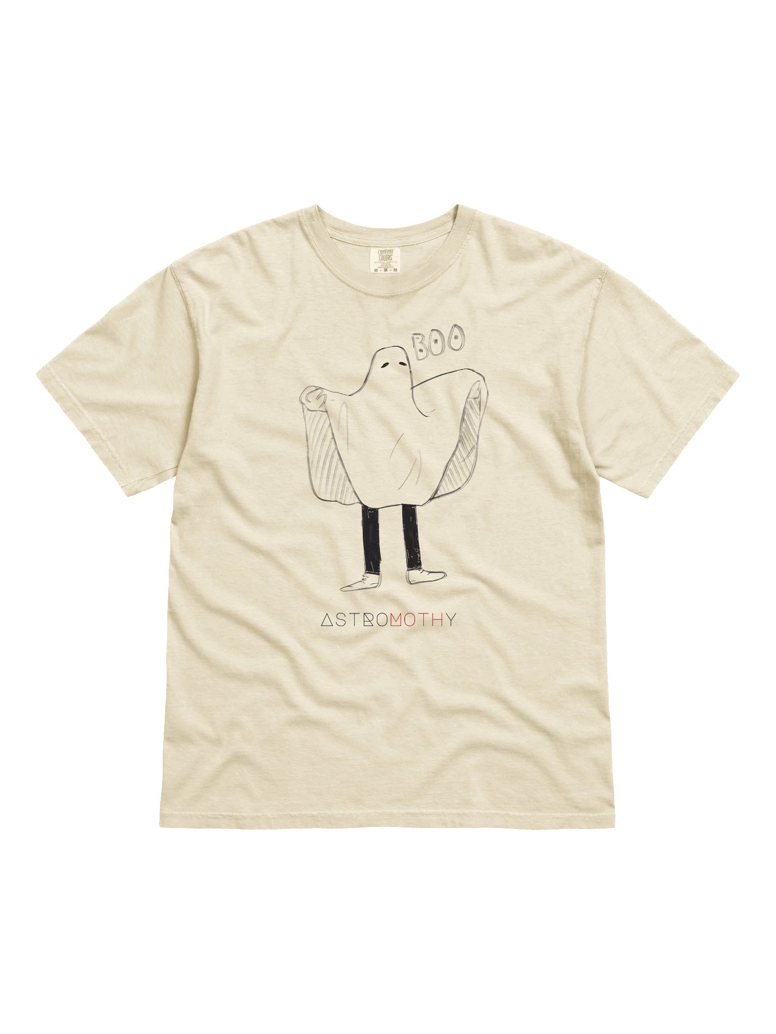 Poorly Drawn Ghost T-Shirt product image (1)