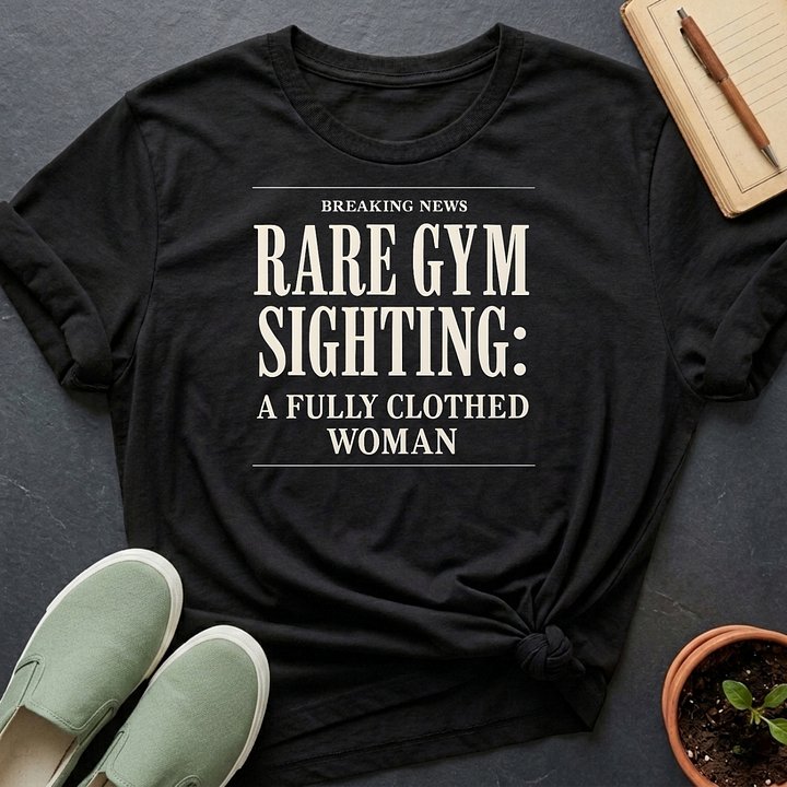 Good Clean Fun: "Rare Gym Sighting 3" Organic T-Shirt product image (1)