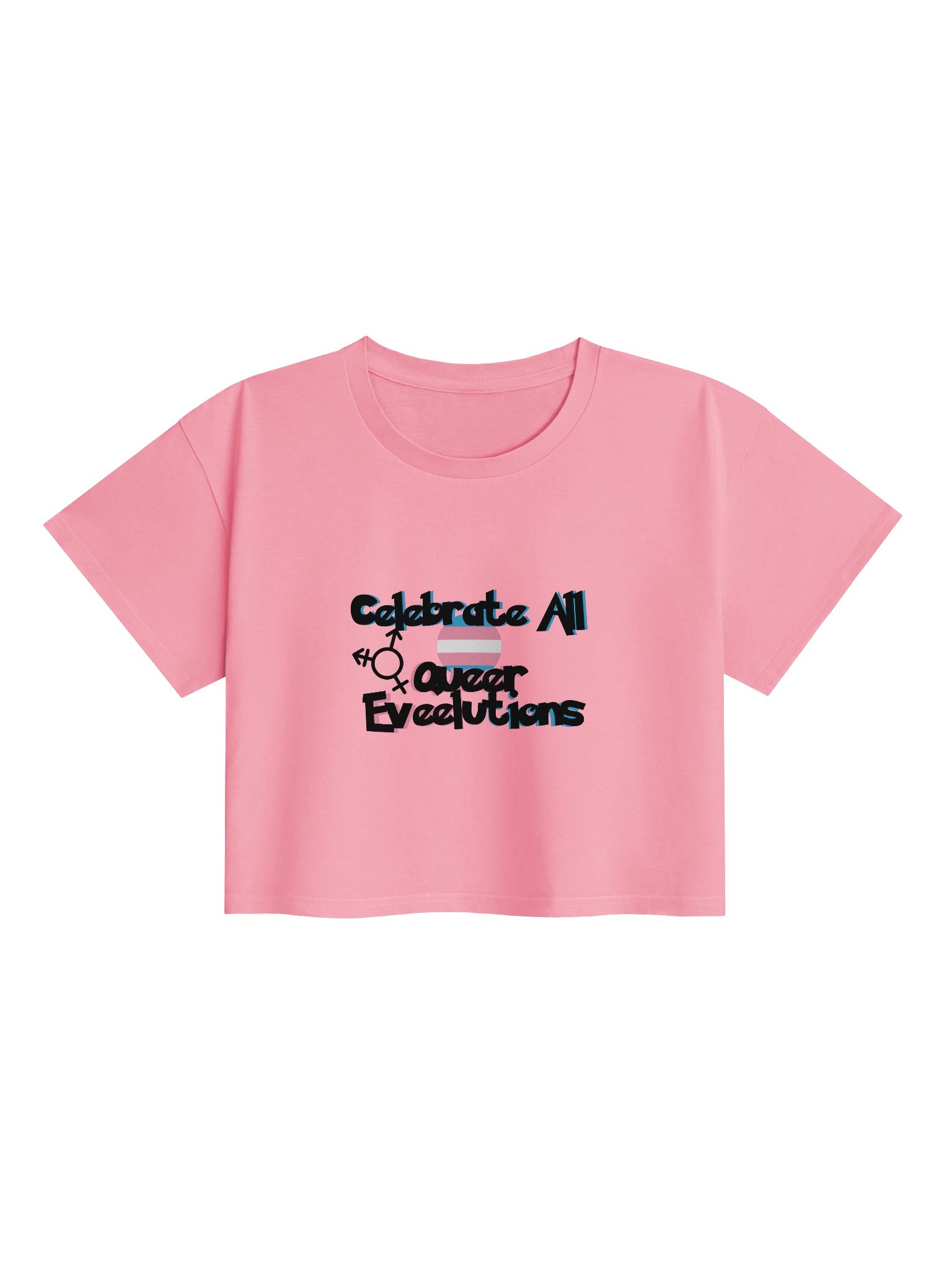 Celebrate All Queer Eveeloutions Crop Top product image (2)