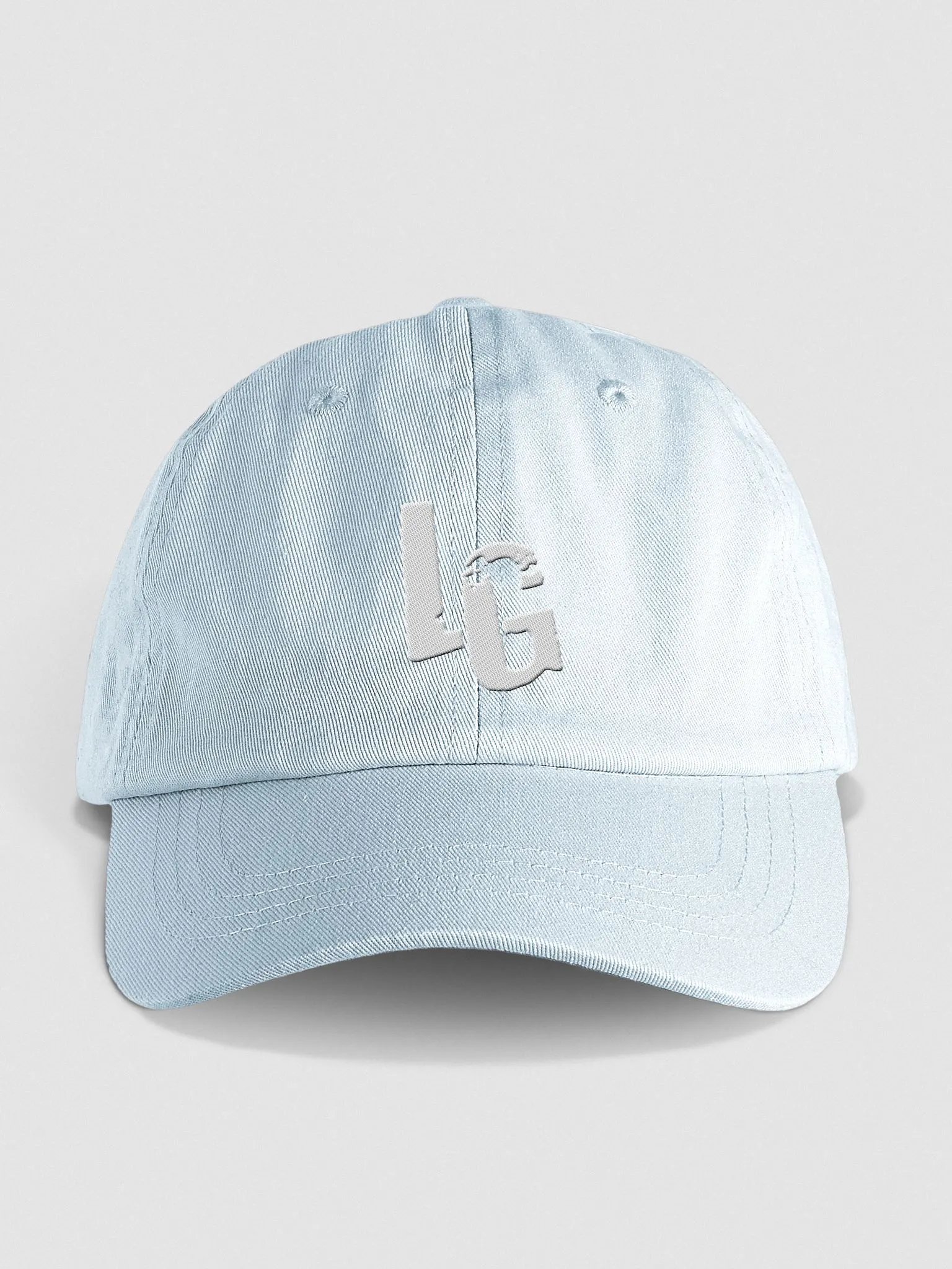 Pastel Hat Embroidered Logo (WHITE) product image (1)