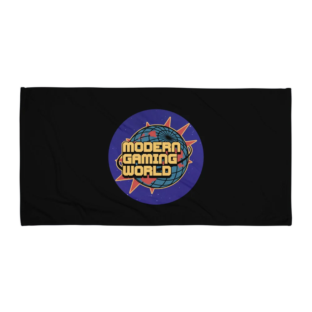 ModernGamingWorld Black Sublimated Towel product image (1)
