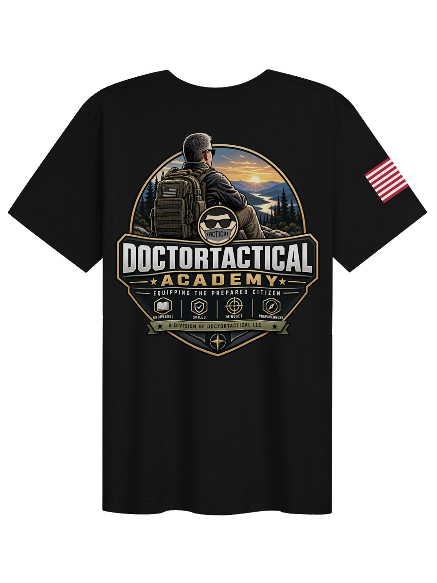 DoctorTactical Academy Black T product image (2)