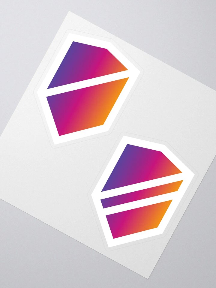1+2 Month Subscriber Badges - Kiss Cut Sticker product image (2)