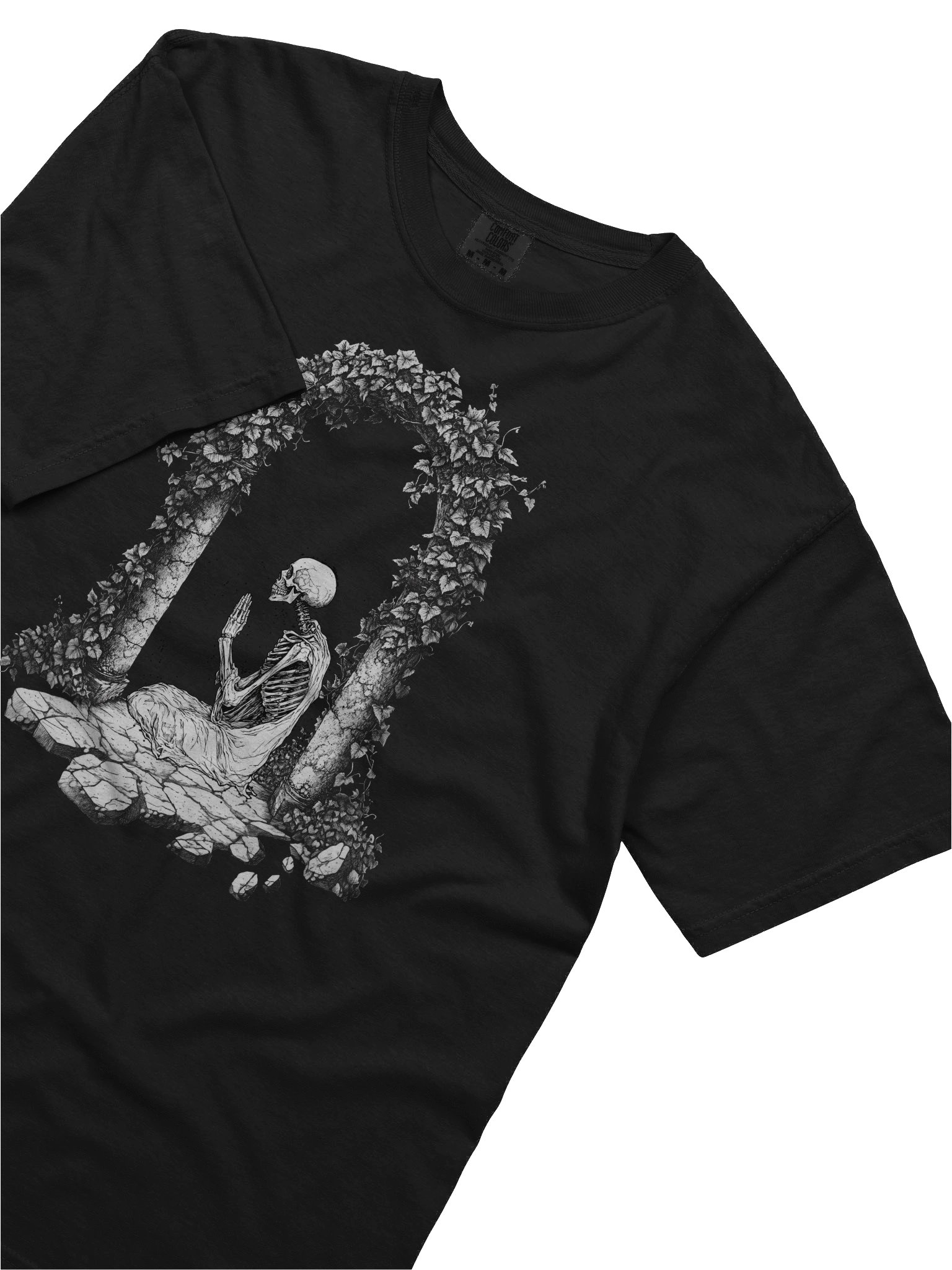 Meditation on Death Skeleton Buddhism T-Shirt product image (5)