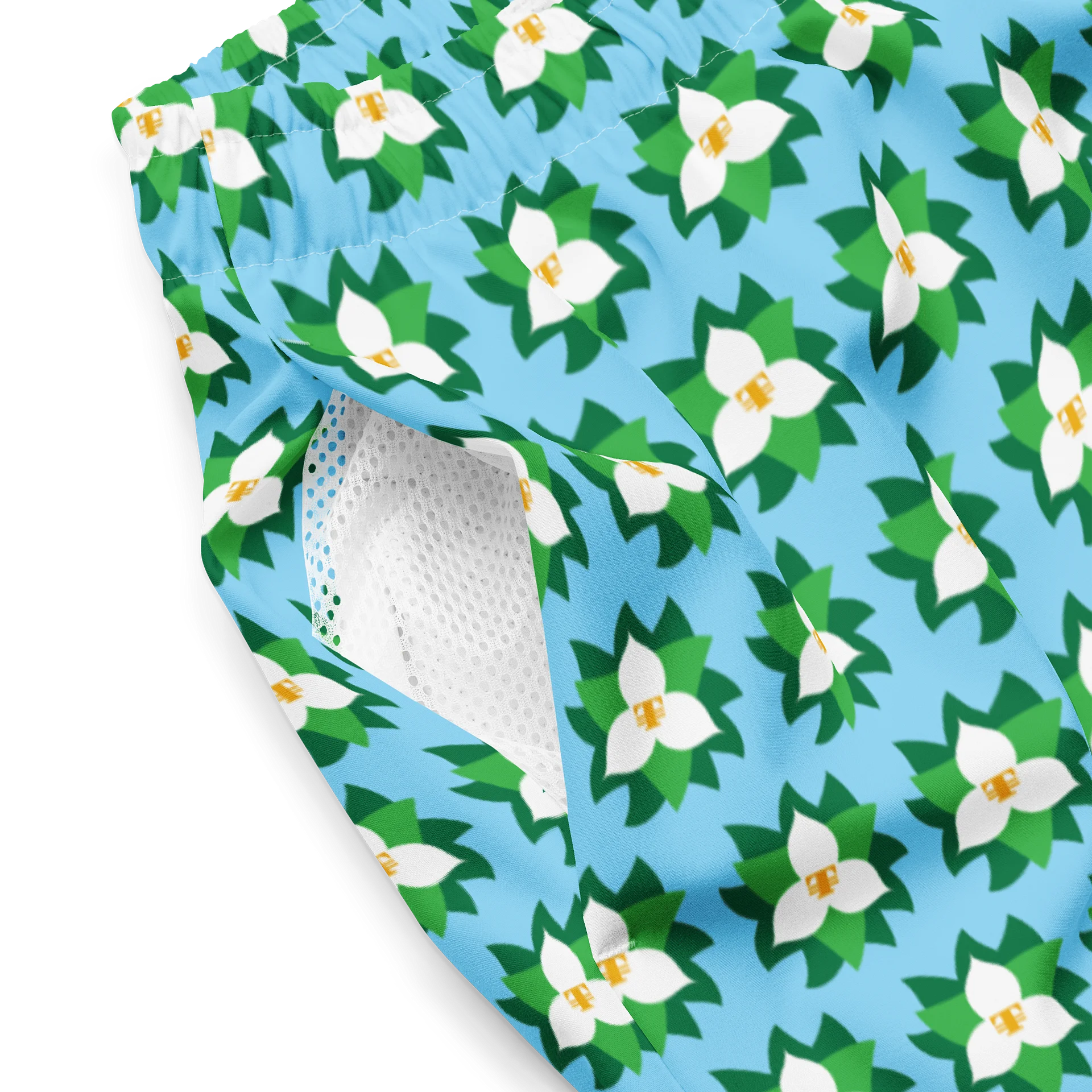 Trilliumnaire™ Swim Trunks Full Flower product image (3)