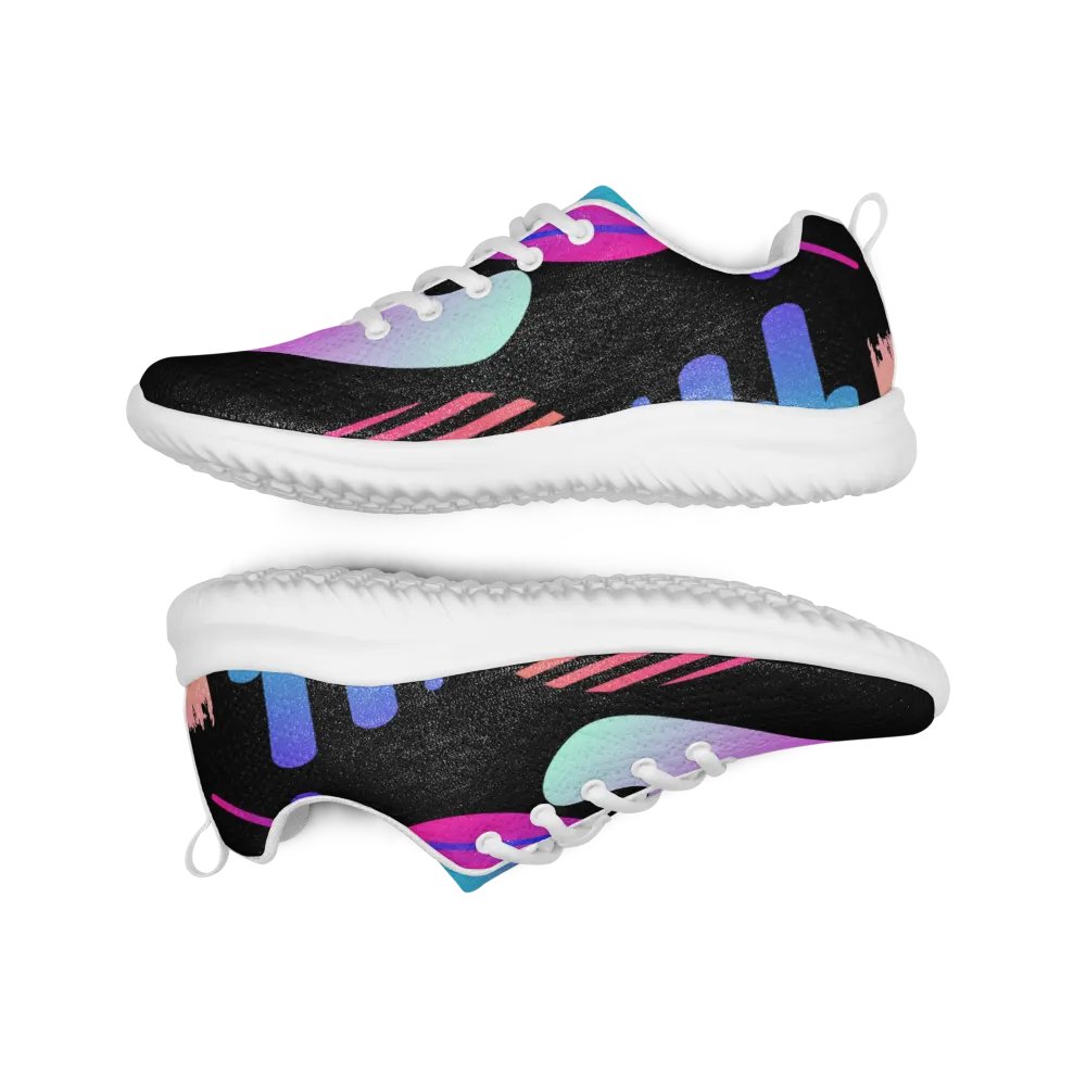 90's Pattern Vibrant Stride Men's Sneakers product image (9)
