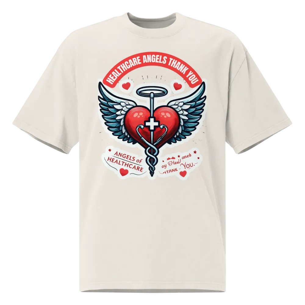 Healthcare Angels Tribute Oversized Tee product image (3)
