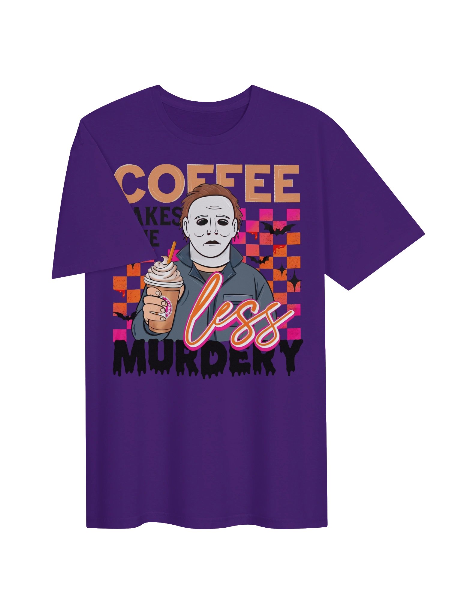 Coffee Makes Me Less Murdery Tee product image (13)